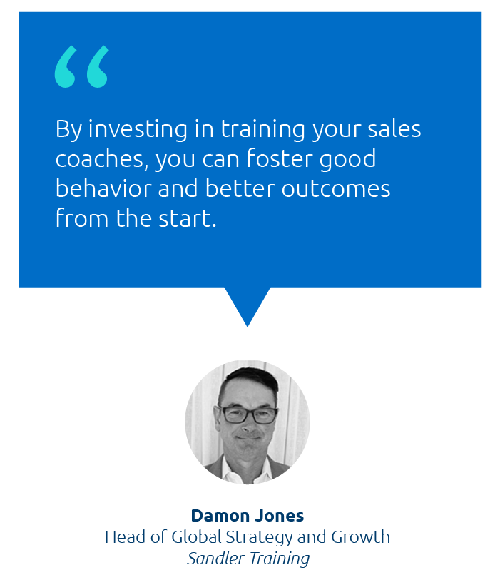 damon jones, head of global strategy and growth at sandler training