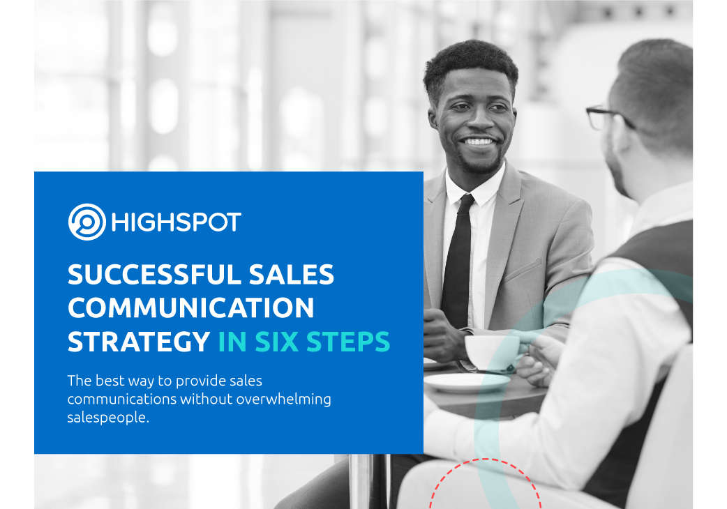 successful sales communication strategy in six steps